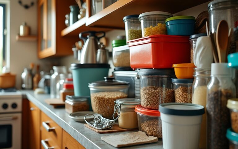 découvrez les 3 erreurs fréquentes qui encombrent vos placards de cuisine et apprenez comment optimiser facilement votre espace de rangement grâce à des astuces simples et efficaces.