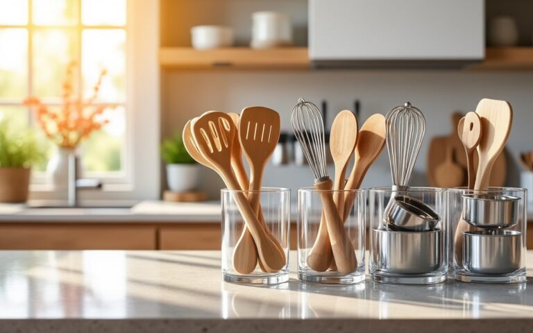 découvrez 5 astuces efficaces pour organiser vos ustensiles de cuisine, optimiser l’espace et profiter d’une cuisine bien rangée et fonctionnelle au quotidien.