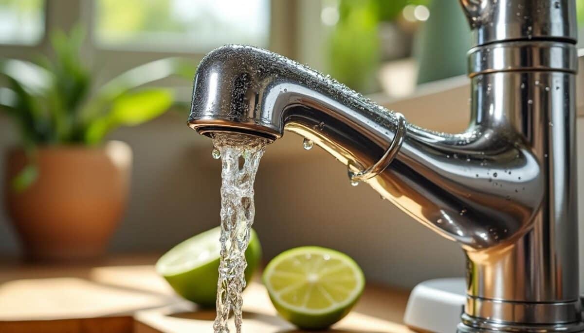 découvrez une astuce de grand-mère efficace pour empêcher le calcaire de revenir sur vos robinets et garder votre salle de bain toujours éclatante.