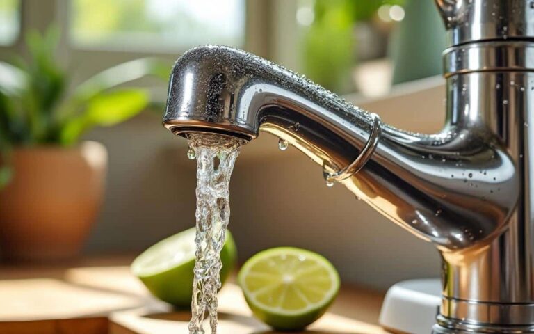 découvrez une astuce de grand-mère efficace pour empêcher le calcaire de revenir sur vos robinets et garder votre salle de bain toujours éclatante.