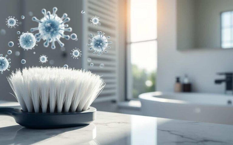 découvrez l'erreur courante à éviter avec votre brosse wc, responsable de la prolifération des bactéries dans votre salle de bain, et nos conseils pour garder un espace propre et sain.