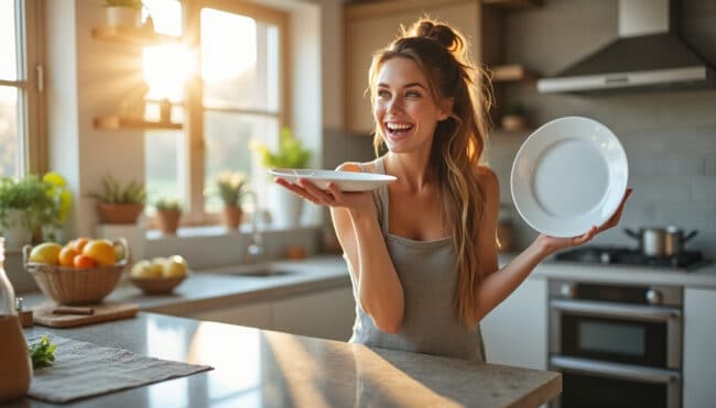 découvrez le témoignage surprenant d'une ménagère qui partage son astuce miracle pour un lave-vaisselle impeccable. efficacité garantie, résultat bluffant !