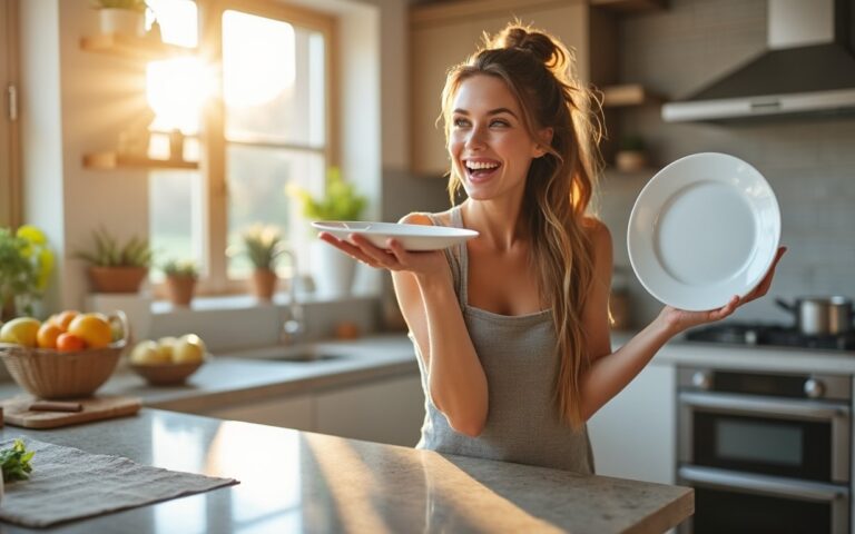 découvrez le témoignage surprenant d'une ménagère qui partage son astuce miracle pour un lave-vaisselle impeccable. efficacité garantie, résultat bluffant !