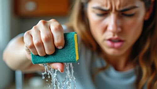 découvrez pourquoi un geste courant avec votre éponge de cuisine peut s’avérer dangereux et comment adopter les bonnes pratiques pour éviter les risques pour votre santé.