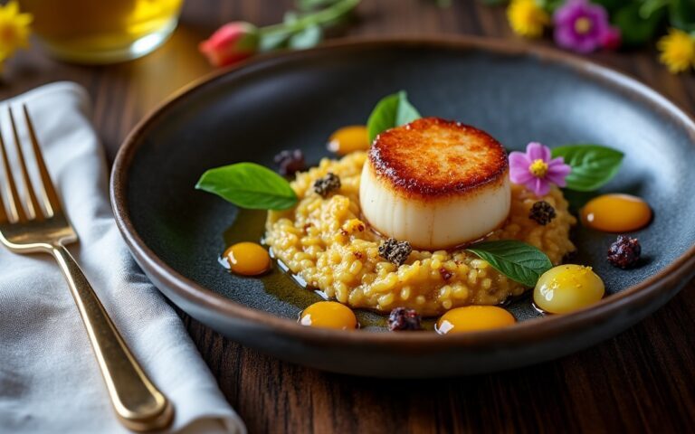 découvrez comment les hôtels de luxe transforment une simple assiette en une véritable œuvre d’art culinaire grâce à des astuces exclusives et des secrets de présentation rarement révélés.