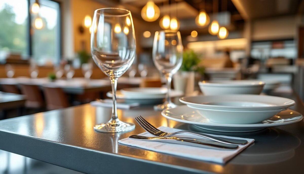 découvrez l'astuce infaillible des restaurants pour garder leur vaisselle impeccable et sans traces, lavage après lavage, et inspirez-vous de leur secret pour votre cuisine !