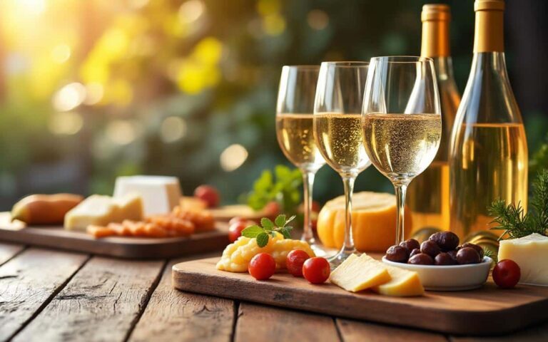 découvrez notre sélection de vins blancs parfaits pour l'apéritif et pour impressionner vos invités lors de vos repas.