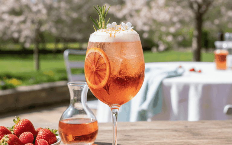 3 minutes chrono pour un spritz à la fois léger et pétillant idéal au printemps