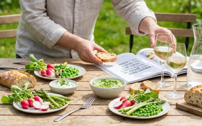 5 minutes pour un apéritif de printemps frais et croustillant que j’adore