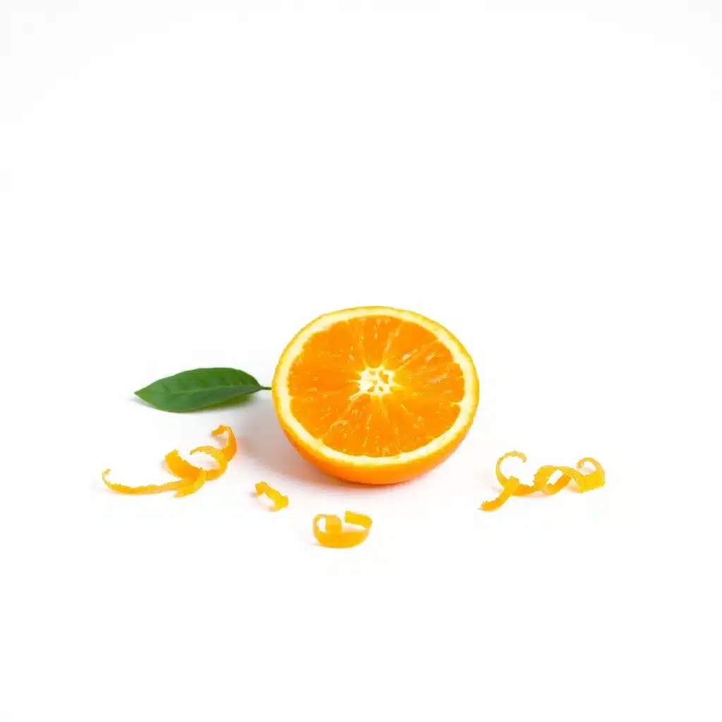 d'orange pour la décoration