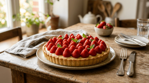 Ma recette secrète de tarte aux fraises pour un printemps gourmand en famille