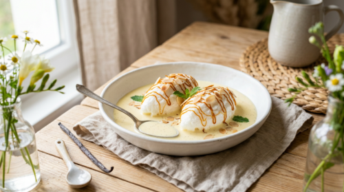 Moelleuse, vanillée et prête en 25 min : l’île flottante qui parfume toute la maison