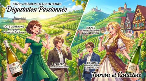 Quiz : Connaissez-vous vraiment les grands crus de vin blanc français ?