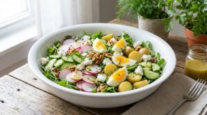 Ton salade printanière aux radis étonnera tes papilles gustatives