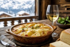 Quel vin avec une tartiflette ? Les accords blancs et rouges à privilégier