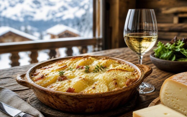 Quel vin avec une tartiflette ? Les accords blancs et rouges à privilégier