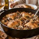 Mon coq au vin blanc mijoté a fait revenir toute la famille à table un dimanche d’octobre